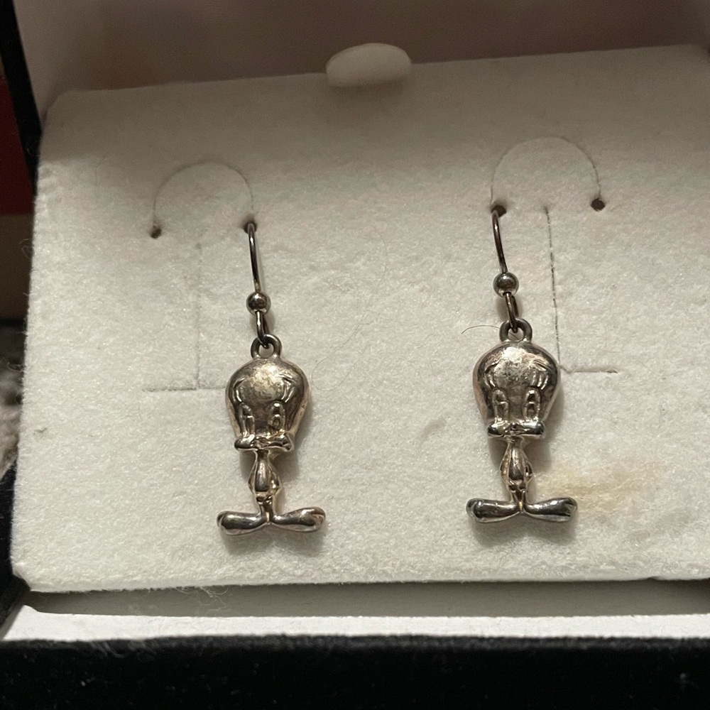 Tweety earrings